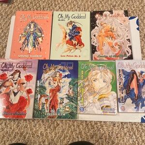 NWT “Oh My Goddess,” Bundle of 7 Books